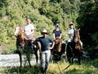 Horse Trekking N on Tui, J on Wikitoria(Victoria)H on Toma(Thomas)